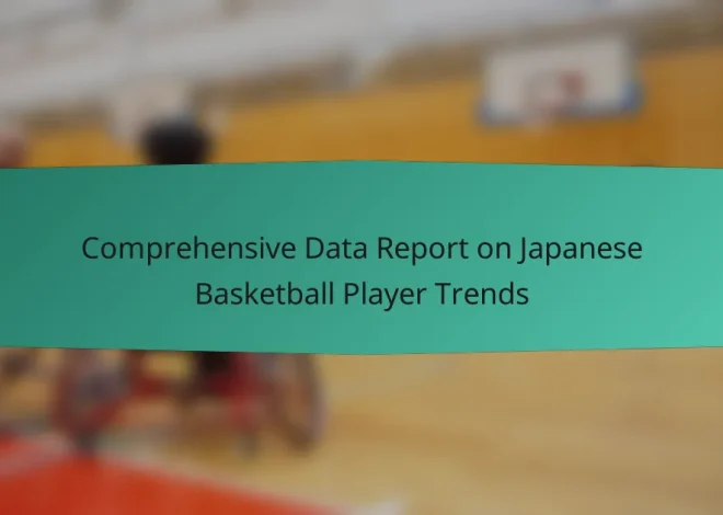 Comprehensive Data Report on Japanese Basketball Player Trends